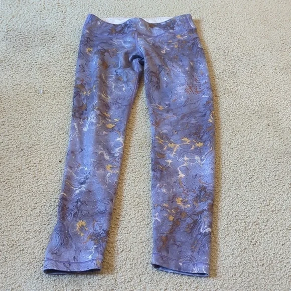 Athleta Printed Chit Chat Tight Size Girls XL - Picture 3 of 8